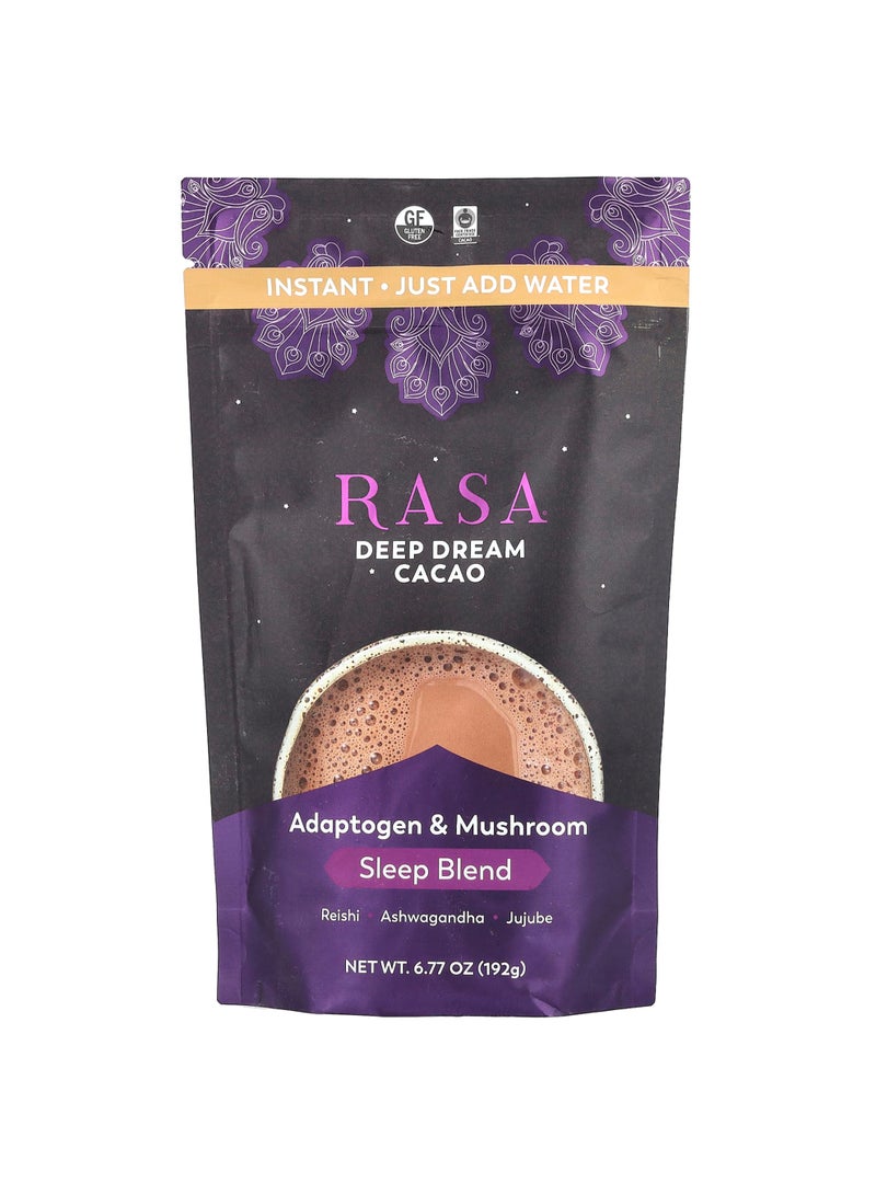 Adaptogen & Mushroom Sleep Blend, Instant, Deep Dream Cacao, 6.77 oz (192 g)